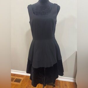 Lord & Taylor Black High Low Dress